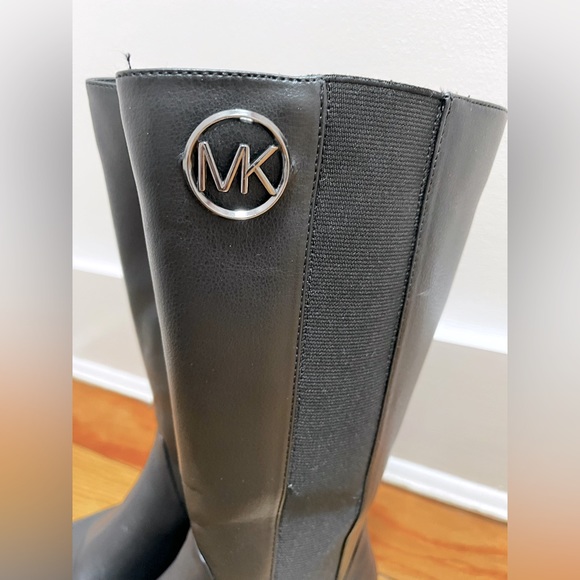MICHAEL KORS BOOTS EMMA LIBERTY BLACK FOR GIRLS Size 2 - Picture 7 of 11